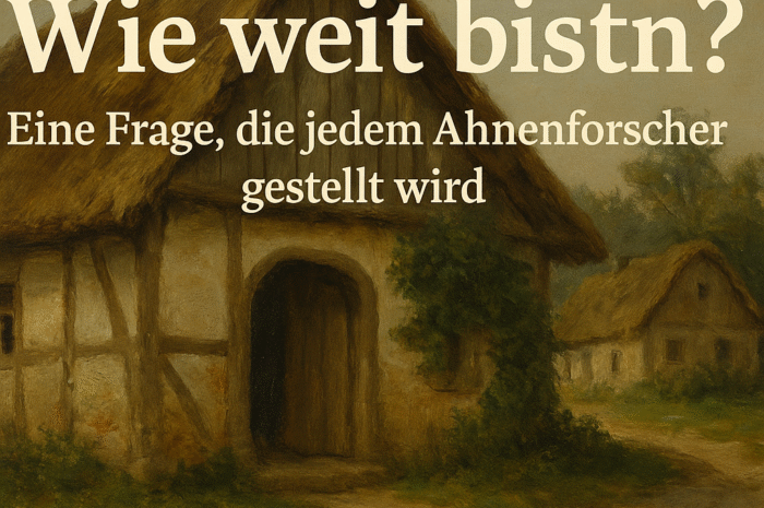 Wie weit bistn?